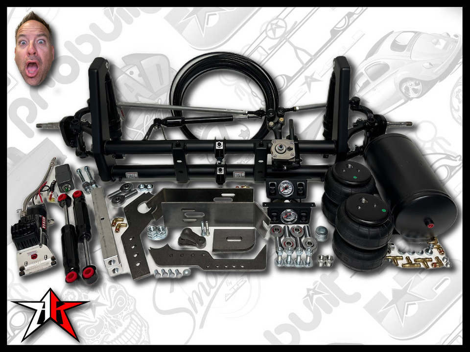 Airkewld Complete Air Ride Kit for 1949-1965 VW Beetle and Ghia