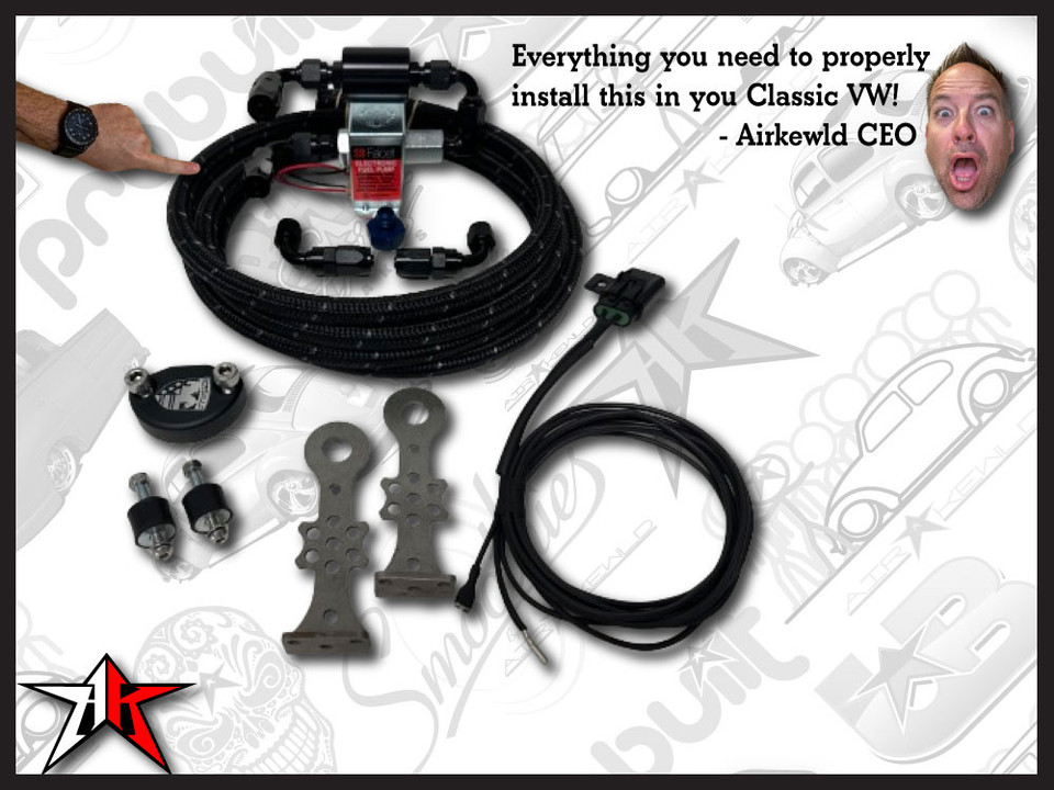 Airkewld kit 711 000 933 deluxe chassis fuel line with everything included