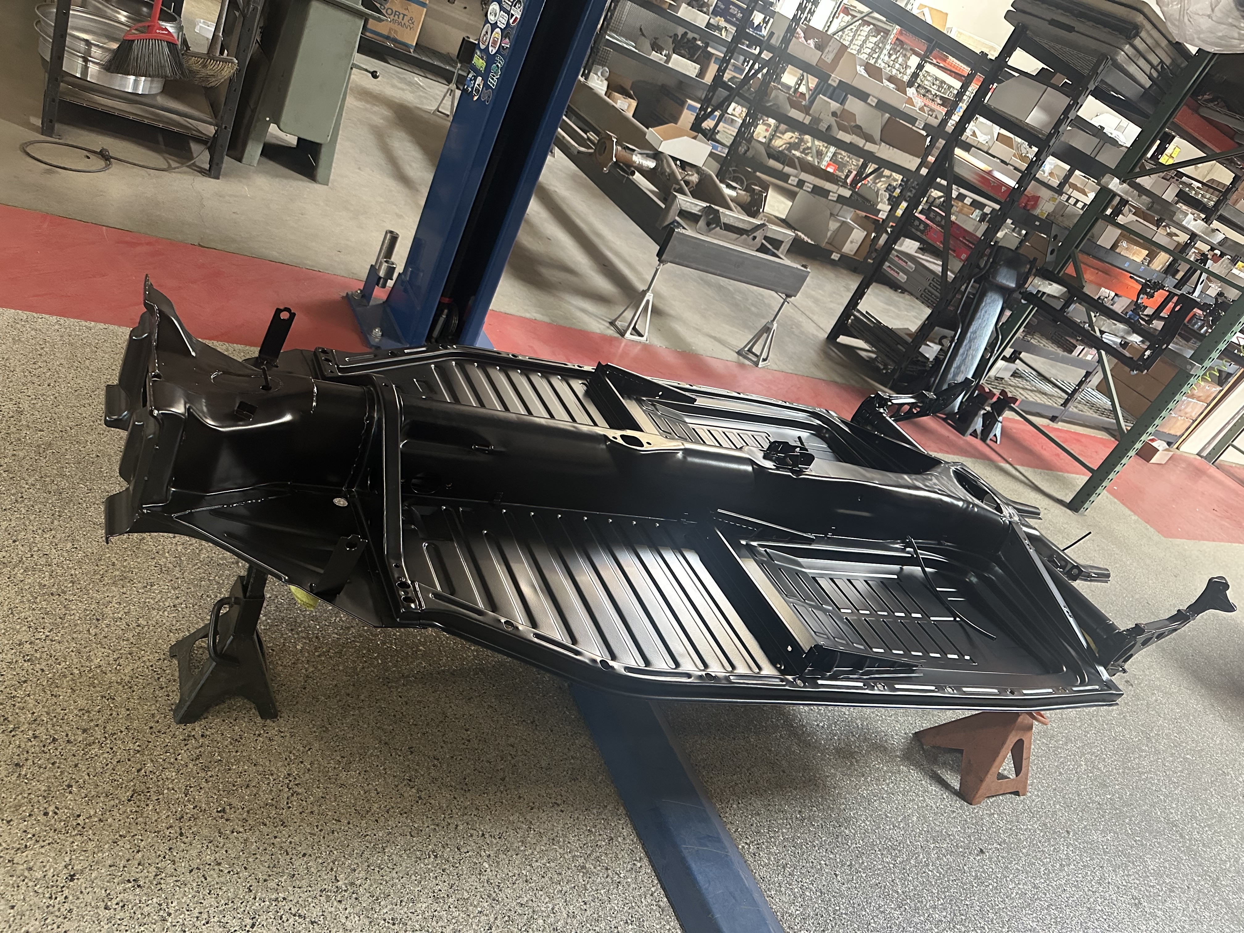 72 Beetle in progress