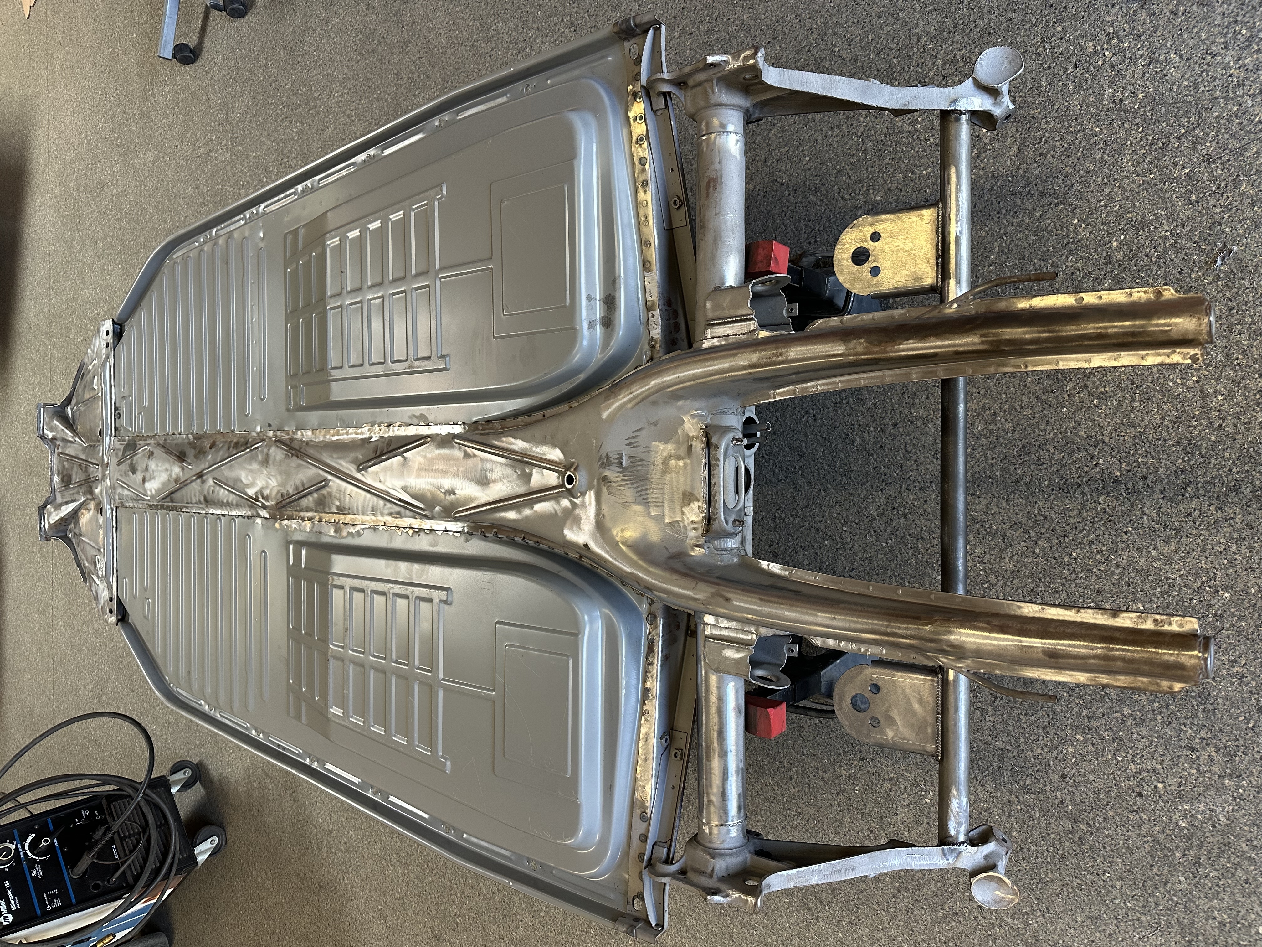 67 Beetle in progress