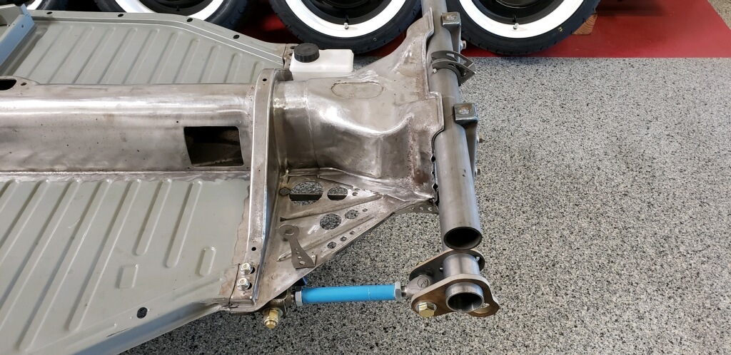 Clean rectangular cutout from the Airkewld inspection plate install in progress