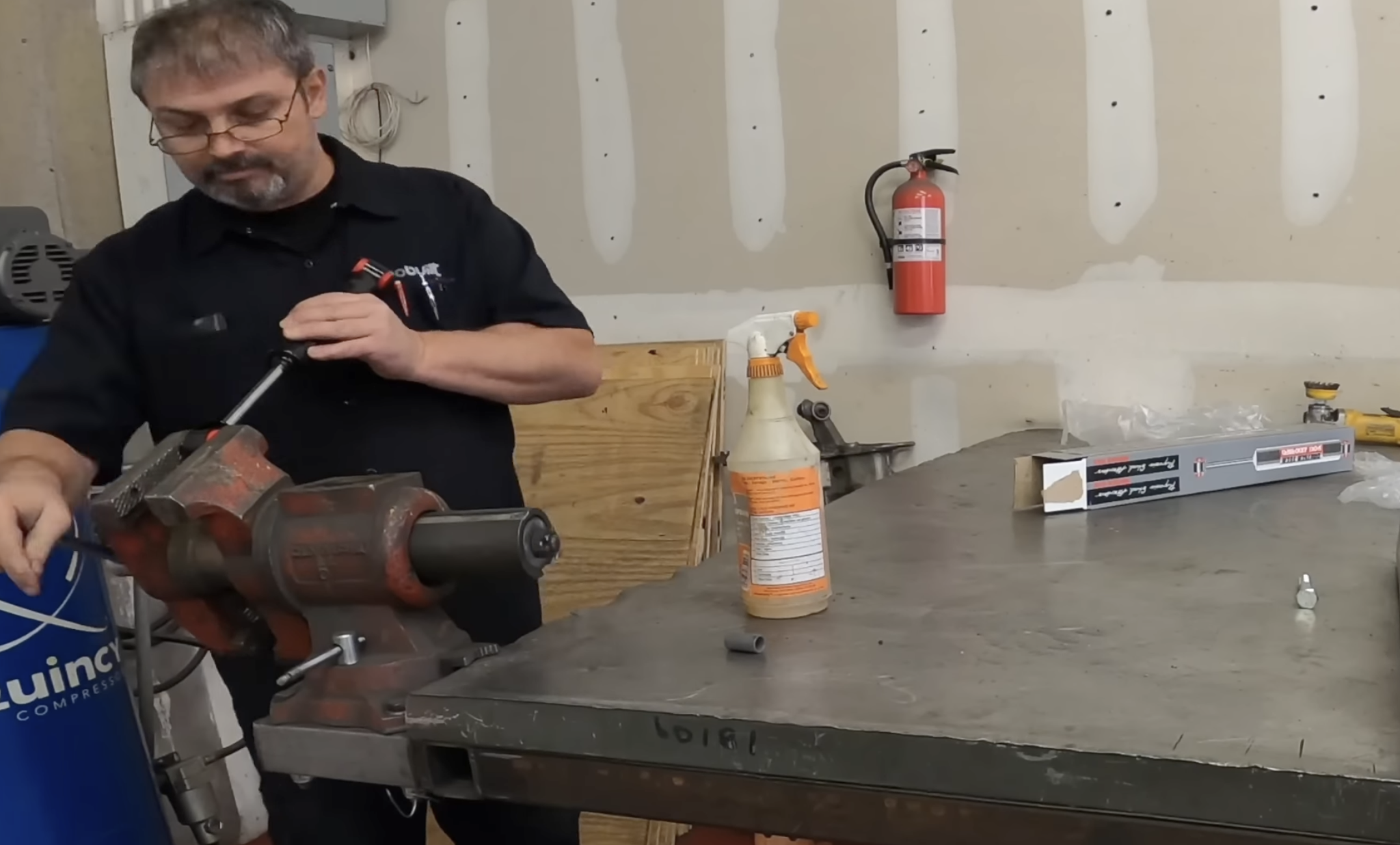 Installing short shocks with steel spacers