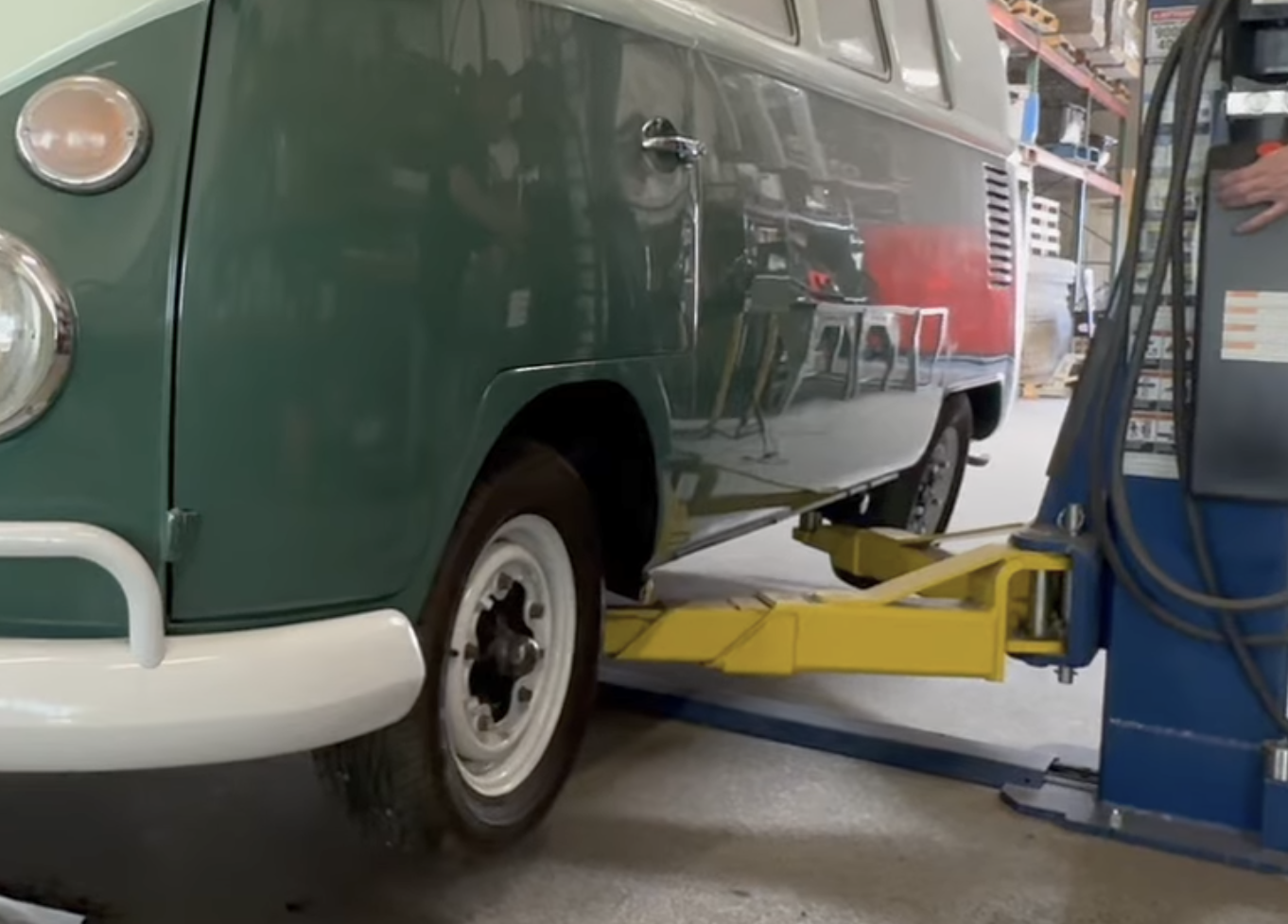 Reinstalling the wheel and torquing the lug nuts to spec